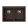 Кухонная мойка Omoikiri Bosen 80-2-DC Tetogranit/коричневый 4993840