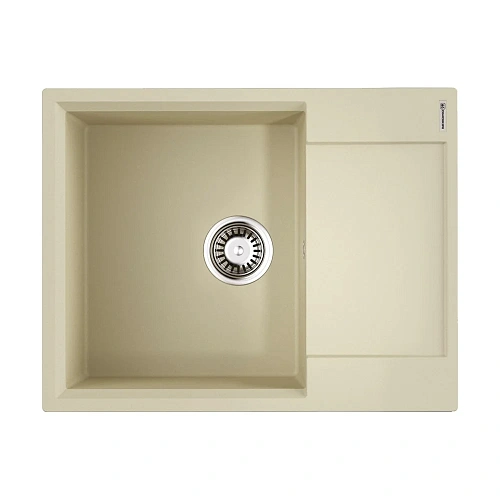 Кухонная мойка Omoikiri Daisen 65-BE Artgranit/ваниль 4993678 Кухонная мойка Omoikiri Daisen 65-BE Artgranit/ваниль 4993678