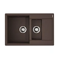 Кухонная мойка Omoikiri Daisen 78-2-DC Artgranit/коричневый 4993333 Кухонная мойка Omoikiri Daisen 78-2-DC Artgranit/коричневый 4993333