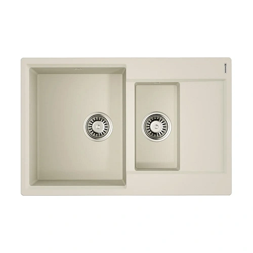 Кухонная мойка Omoikiri Daisen 78-2-PA Artgranit/пастила 4993330 Кухонная мойка Omoikiri Daisen 78-2-PA Artgranit/пастила 4993330