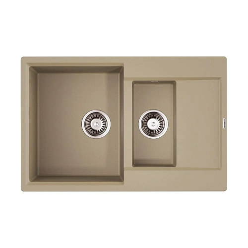 Кухонная мойка Omoikiri Daisen 78-2T-CH Tetogranit/шампань 4993531 Кухонная мойка Omoikiri Daisen 78-2T-CH Tetogranit/шампань 4993531