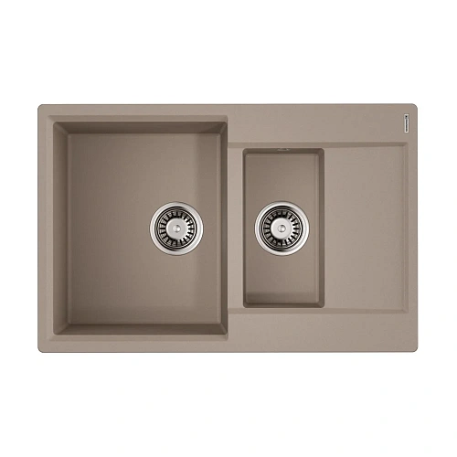 Кухонная мойка Omoikiri Daisen 78-2T-SA Tetogranit/бежевый 4993536 Кухонная мойка Omoikiri Daisen 78-2T-SA Tetogranit/бежевый 4993536