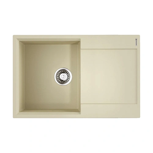 Кухонная мойка Omoikiri Daisen 78-BE Artgranit/ваниль 4993321 Кухонная мойка Omoikiri Daisen 78-BE Artgranit/ваниль 4993321