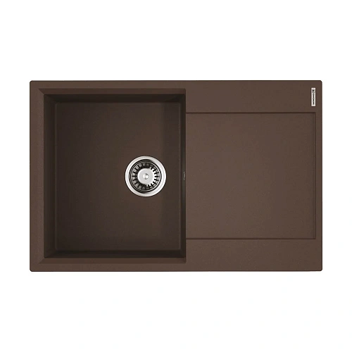 Кухонная мойка Omoikiri Daisen 78-DC Artgranit/коричневый 4993326 Кухонная мойка Omoikiri Daisen 78-DC Artgranit/коричневый 4993326