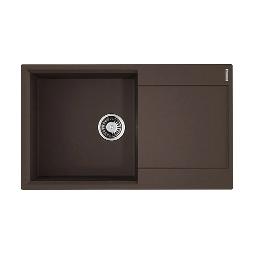 Кухонная мойка Omoikiri Daisen 86-DC Artgranit/коричневый 4993699 Кухонная мойка Omoikiri Daisen 86-DC Artgranit/коричневый 4993699