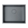Кухонная мойка Omoikiri Kasen 54-16 INT GM нерж.сталь/вороненая сталь 4997061