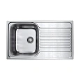 Кухонная мойка Omoikiri Kashiogawa 86-IN нерж.сталь/нержавеющая сталь 4993453 Кухонная мойка Omoikiri Kashiogawa 86-IN нерж.сталь/нержавеющая сталь 4993453