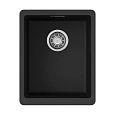 Кухонная мойка Omoikiri Kata 34-U-BL Artgranit/черный 4993382 Кухонная мойка Omoikiri Kata 34-U-BL Artgranit/черный 4993382