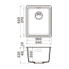 Кухонная мойка Omoikiri Kata 34-U-PA Artgranit/пастила 4993379 Кухонная мойка Omoikiri Kata 34-U-PA Artgranit/пастила 4993379