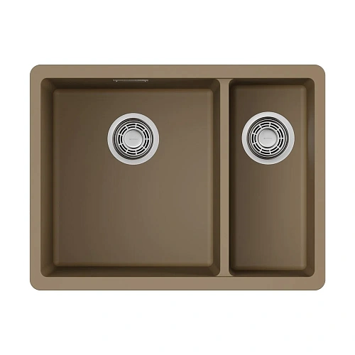 Кухонная мойка Omoikiri Kata 55-2-U-CA Artgranit/коричневый 4993385 Кухонная мойка Omoikiri Kata 55-2-U-CA Artgranit/коричневый 4993385