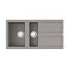 Кухонная мойка Omoikiri Kitagawa 100-2-GR Artceramic/leningrad grey 4993804 Кухонная мойка Omoikiri Kitagawa 100-2-GR Artceramic/leningrad grey 4993804