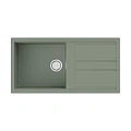 Кухонная мойка Omoikiri Kitagawa 100-WG Artceramic/wind green 4993251 Кухонная мойка Omoikiri Kitagawa 100-WG Artceramic/wind green 4993251