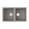 Кухонная мойка Omoikiri Kitagawa 86-2-GR Artceramic/leningrad grey 4993491