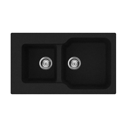 Кухонная мойка Omoikiri Maru 86-2-BL Tetogranit/черный 4993284 Кухонная мойка Omoikiri Maru 86-2-BL Tetogranit/черный 4993284