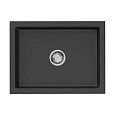 Кухонная мойка Omoikiri Mikura 61-BL Natceramic/черный 4997069 Кухонная мойка Omoikiri Mikura 61-BL Natceramic/черный 4997069