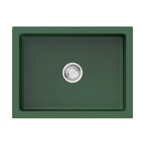 Кухонная мойка Omoikiri Mikura 61-RG Matt Natceramic/royal green 4911256 Кухонная мойка Omoikiri Mikura 61-RG Matt Natceramic/royal green 4911256