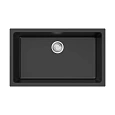Кухонная мойка Omoikiri Okinoshima 76-U/I-BL Natceramic/черный 4997146 Кухонная мойка Omoikiri Okinoshima 76-U/I-BL Natceramic/черный 4997146