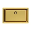 Кухонная мойка Omoikiri Okinoshima 76-U/I-G Glossy Natceramic/золото 4993041 Кухонная мойка Omoikiri Okinoshima 76-U/I-G Glossy Natceramic/золото 4993041
