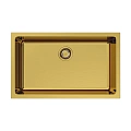 Кухонная мойка Omoikiri Okinoshima 76-U/I-G Glossy Natceramic/золото 4993041 Кухонная мойка Omoikiri Okinoshima 76-U/I-G Glossy Natceramic/золото 4993041