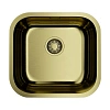Кухонная мойка Omoikiri Omi 44-U/I-LG нержавеющая сталь/светлое золото 4993268