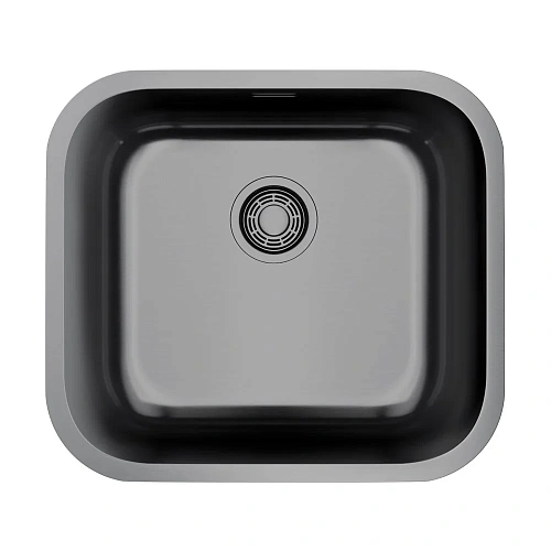 Кухонная мойка Omoikiri Omi 49-U/I-GM нерж.сталь/вороненая сталь 4993073 Кухонная мойка Omoikiri Omi 49-U/I-GM нерж.сталь/вороненая сталь 4993073