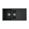 Кухонная мойка Omoikiri Sakaime 100-2-BL Tetogranit/черный 4993892 Кухонная мойка Omoikiri Sakaime 100-2-BL Tetogranit/черный 4993892