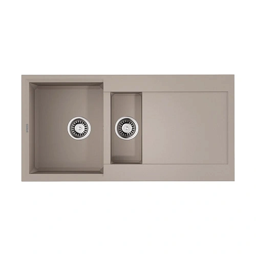Кухонная мойка Omoikiri Sakaime 100-2-SA Tetogranit/бежевый 4993894 Кухонная мойка Omoikiri Sakaime 100-2-SA Tetogranit/бежевый 4993894