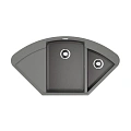 Кухонная мойка Omoikiri Sakaime 105C-GR Tetogranit/leningrad grey 4993576 Кухонная мойка Omoikiri Sakaime 105C-GR Tetogranit/leningrad grey 4993576