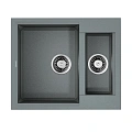 Кухонная мойка Omoikiri Sakaime 60-2-GR Tetogranit/leningrad grey 4993554 Кухонная мойка Omoikiri Sakaime 60-2-GR Tetogranit/leningrad grey 4993554
