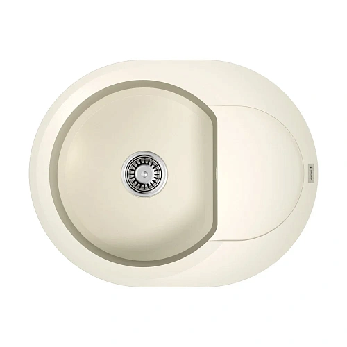 Кухонная мойка Omoikiri Sakaime 60E-WH Tetogranit/белый 4993136 Кухонная мойка Omoikiri Sakaime 60E-WH Tetogranit/белый 4993136