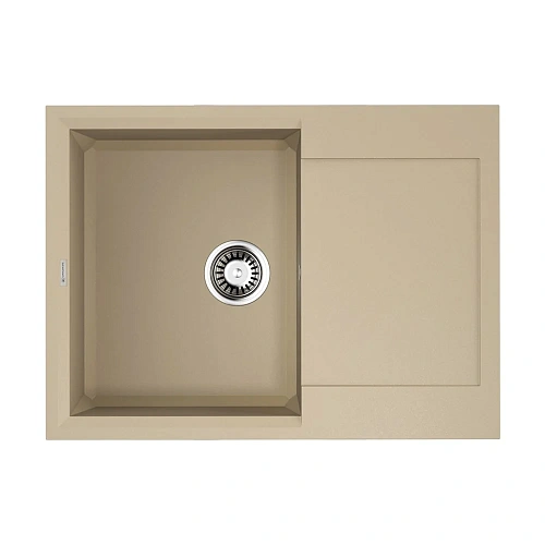 Кухонная мойка Omoikiri Sakaime 68-CH Tetogranit/бежевый 4993235 Кухонная мойка Omoikiri Sakaime 68-CH Tetogranit/бежевый 4993235