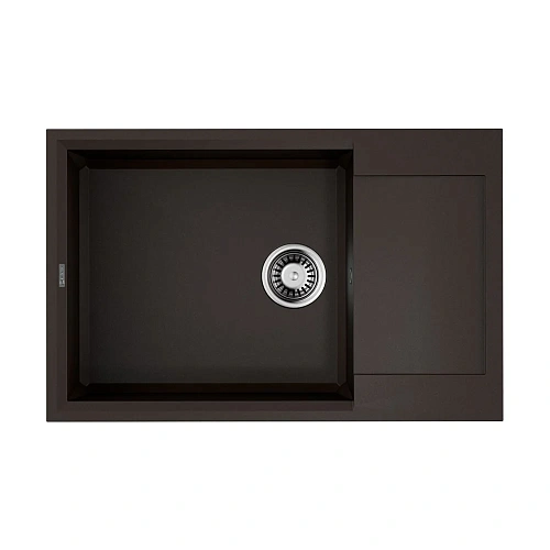 Кухонная мойка Omoikiri Sakaime 78-LB-DC Tetogranit/коричневый 4993904 Кухонная мойка Omoikiri Sakaime 78-LB-DC Tetogranit/коричневый 4993904