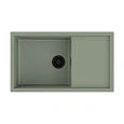 Кухонная мойка Omoikiri Sintesi 86-WG Artceramic/wind green 4997133 Кухонная мойка Omoikiri Sintesi 86-WG Artceramic/wind green 4997133