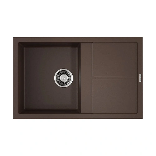 Кухонная мойка Omoikiri Sumi 79-DC Tetogranit/коричневый 4993666 Кухонная мойка Omoikiri Sumi 79-DC Tetogranit/коричневый 4993666