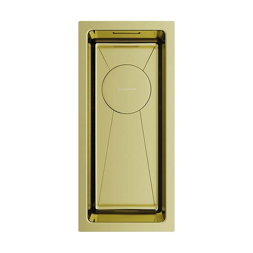 Кухонная мойка Omoikiri Taki 20-U/IF-LG нерж.сталь/светлое золото 4973091 Кухонная мойка Omoikiri Taki 20-U/IF-LG нерж.сталь/светлое золото 4973091