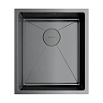 Кухонная мойка Omoikiri Taki 38-U/IF-GM нерж.сталь/вороненая сталь 4973106 Кухонная мойка Omoikiri Taki 38-U/IF-GM нерж.сталь/вороненая сталь 4973106