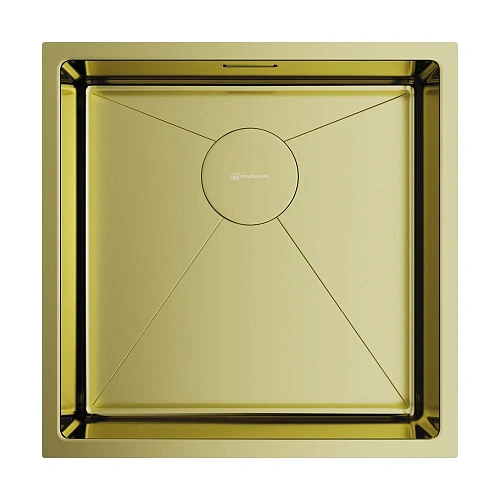 Кухонная мойка Omoikiri Taki 44-U/IF-LG нерж.сталь/светлое золото 4973520 Кухонная мойка Omoikiri Taki 44-U/IF-LG нерж.сталь/светлое золото 4973520