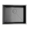 Кухонная мойка Omoikiri Taki 54-U/IF-GM нерж.сталь/вороненая сталь 4973107 Кухонная мойка Omoikiri Taki 54-U/IF-GM нерж.сталь/вороненая сталь 4973107