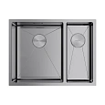 Кухонная мойка Omoikiri Taki 58-2-U/IF-IN-L нерж.сталь/нержавеющая сталь 4993768 Кухонная мойка Omoikiri Taki 58-2-U/IF-IN-L нерж.сталь/нержавеющая сталь 4993768