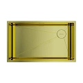 Кухонная мойка Omoikiri Taki 74-U/IF-LG SIDE нержавеющая сталь/светлое золото 4993171 Кухонная мойка Omoikiri Taki 74-U/IF-LG SIDE нержавеющая сталь/светлое золото 4993171