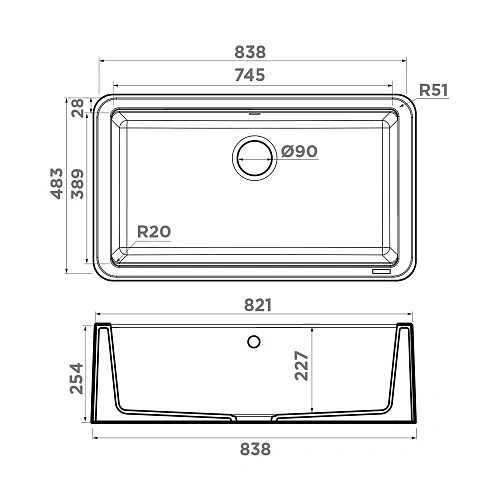 Кухонная мойка Omoikiri Tarento 83-GB Tetogranit/графит 4993178 Кухонная мойка Omoikiri Tarento 83-GB Tetogranit/графит 4993178