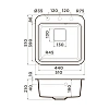 Кухонная мойка Omoikiri Tasogare 51-DC Artgranit/коричневый 4993741 Кухонная мойка Omoikiri Tasogare 51-DC Artgranit/коричневый 4993741