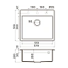 Кухонная мойка Omoikiri Tedori 57-DC Tetogranit/коричневый 4993984 Кухонная мойка Omoikiri Tedori 57-DC Tetogranit/коричневый 4993984
