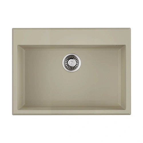 Кухонная мойка Omoikiri Tedori 68-BE Tetogranit/ваниль 4993965 Кухонная мойка Omoikiri Tedori 68-BE Tetogranit/ваниль 4993965