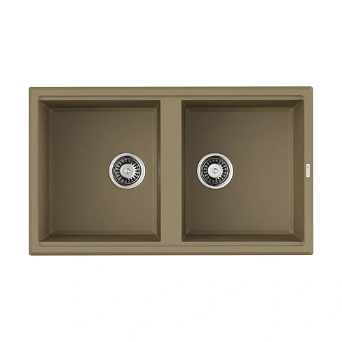 Кухонная мойка Omoikiri Tedori 86-2-CH Tetogranit/бежевый 4993929 Кухонная мойка Omoikiri Tedori 86-2-CH Tetogranit/бежевый 4993929