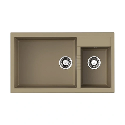 Кухонная мойка Omoikiri Tedori 86-2-LB-CH Tetogranit/бежевый 4993937 Кухонная мойка Omoikiri Tedori 86-2-LB-CH Tetogranit/бежевый 4993937