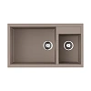 Кухонная мойка Omoikiri Tedori 86-2-LB-SA Tetogranit/бежевый 4993934 Кухонная мойка Omoikiri Tedori 86-2-LB-SA Tetogranit/бежевый 4993934