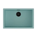 Кухонная мойка Omoikiri Yamakawa 75-U/I-AZ Artceramic/azur blue 4993176 Кухонная мойка Omoikiri Yamakawa 75-U/I-AZ Artceramic/azur blue 4993176