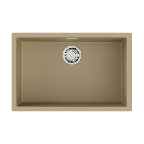 Кухонная мойка Omoikiri Yamakawa 75T-U/I-CH Tetogranit/шампань 4993466 Кухонная мойка Omoikiri Yamakawa 75T-U/I-CH Tetogranit/шампань 4993466