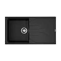 Кухонная мойка Omoikiri Yasugata 100-BL Tetogranit/черный 4993844 Кухонная мойка Omoikiri Yasugata 100-BL Tetogranit/черный 4993844